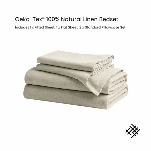 OEKO-TEX® Pure European Flax Linen Sheets